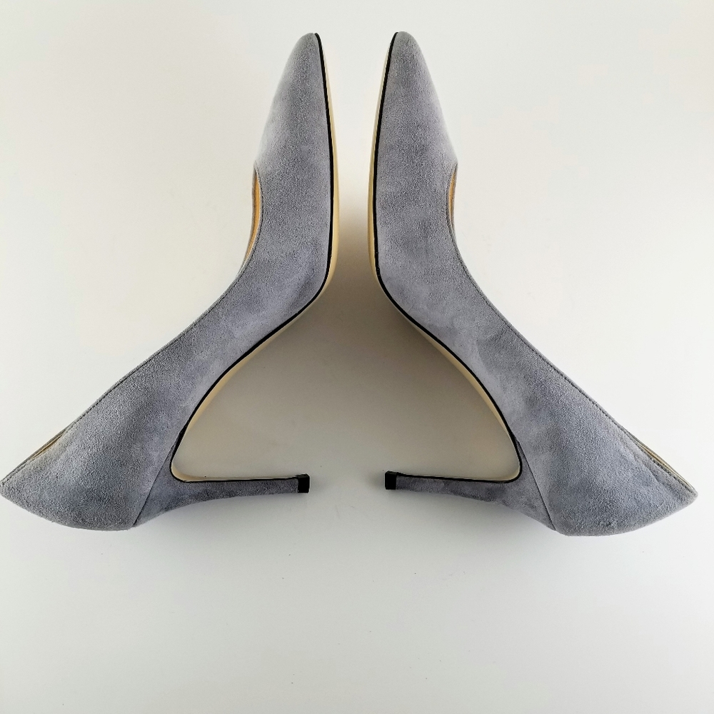 BARNEYS NEW YORK Nataly Suede Pumps - Picture 5 of 8